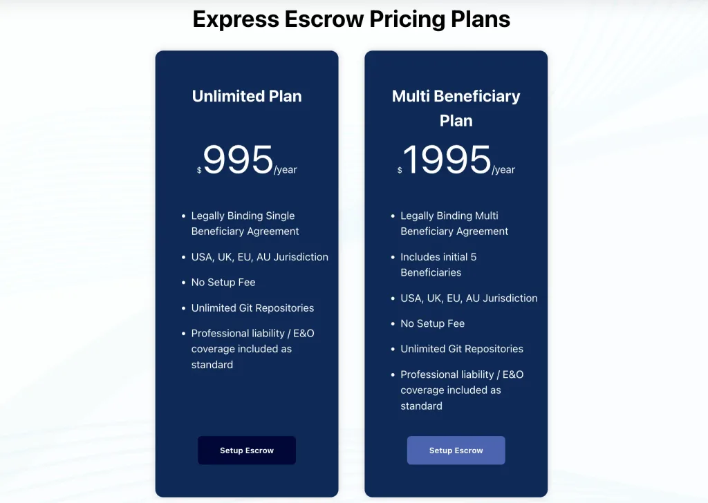 express escrow options